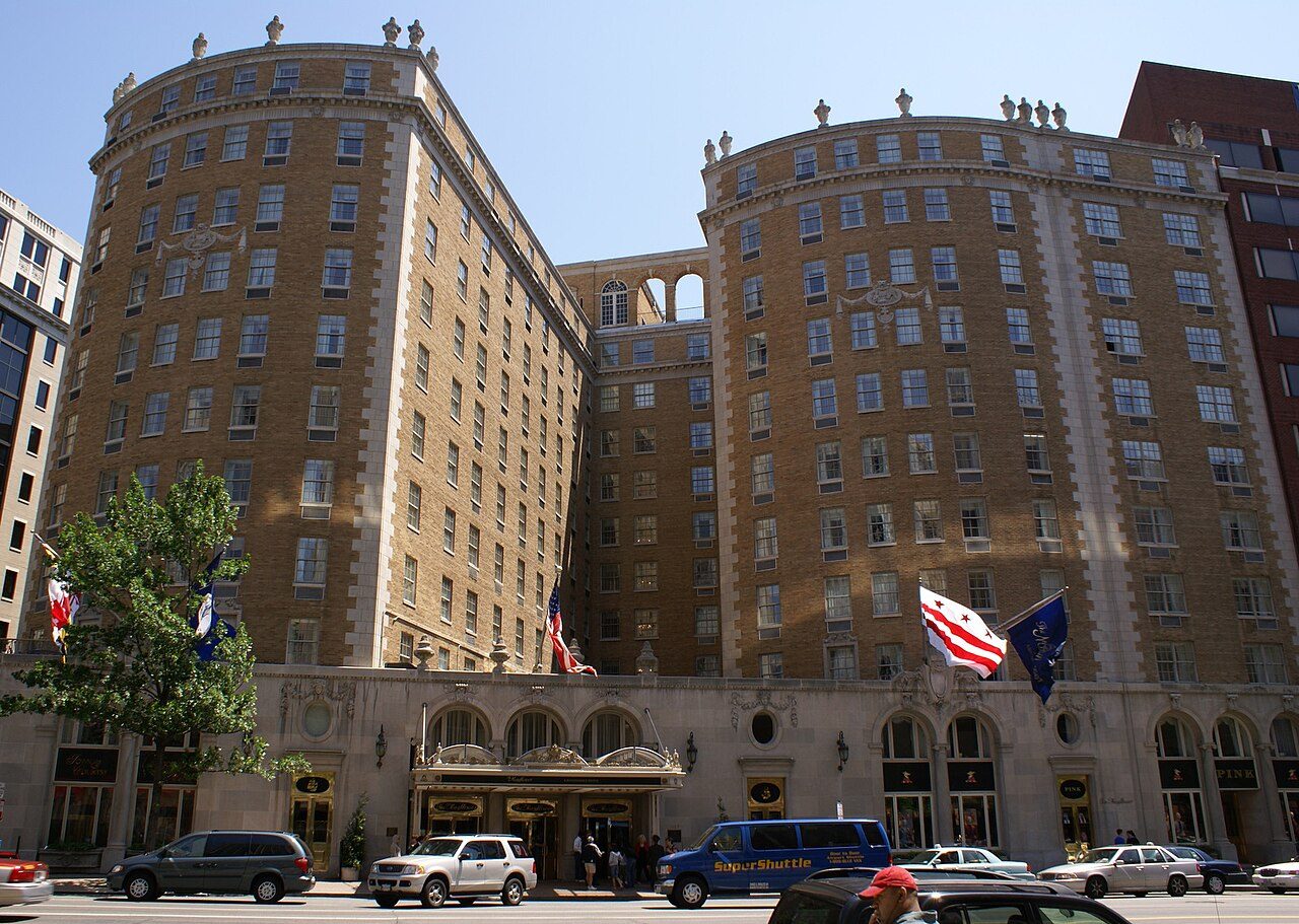 Mayflower Hotel on Connecticut Avenue in Washington, D.C.